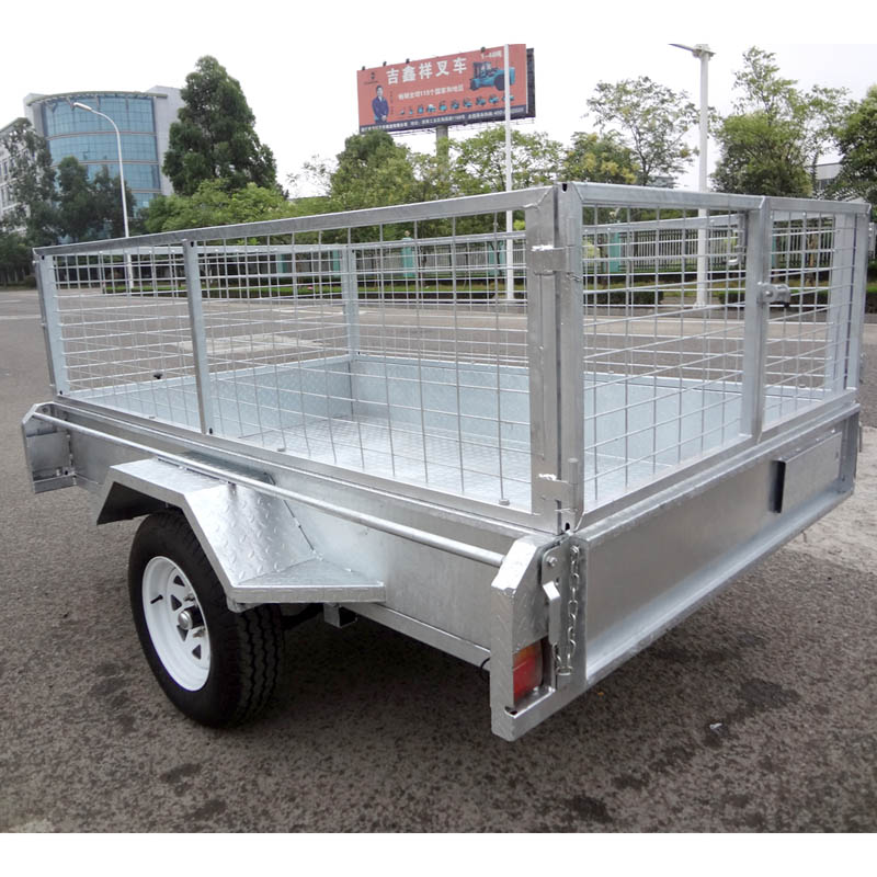 box 7x5 aluminum trailer