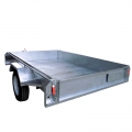 5 x 8 zincato Box Trailer 