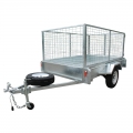 5 x 8 zincato Box Trailer 